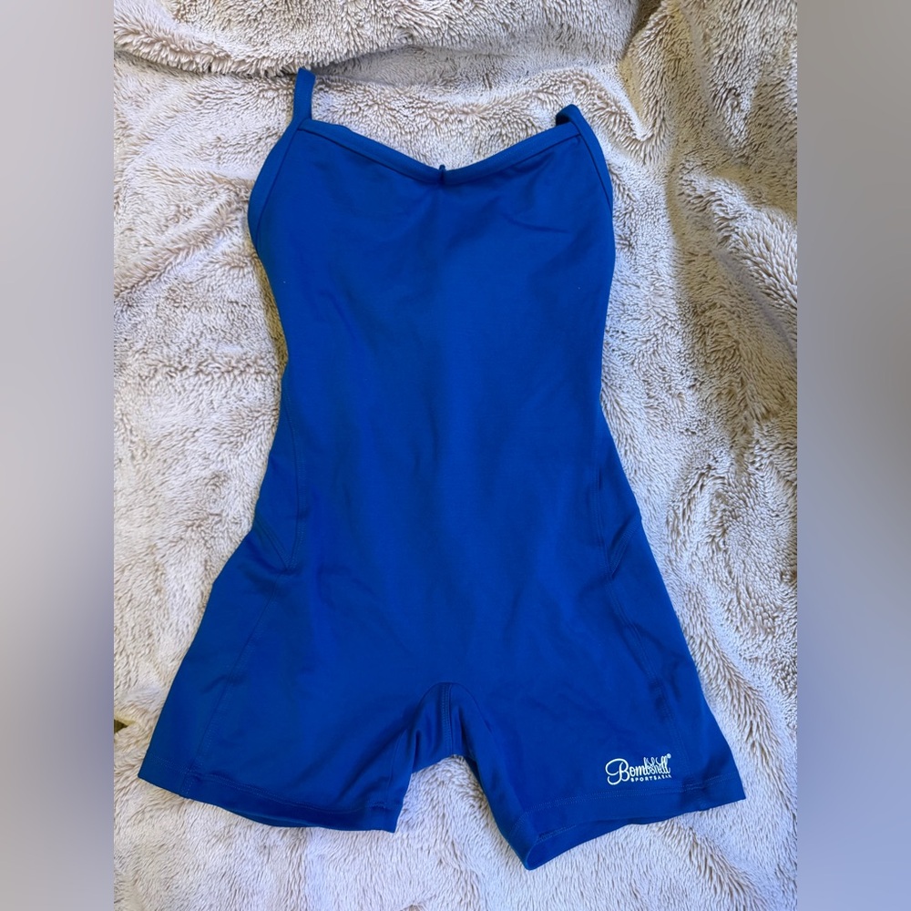 Used Bombshell Sportswear Small Sculpted Bodysuit Shorts